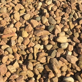 Red 2-4 Inch River Rock